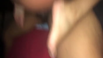 Teen rides cock