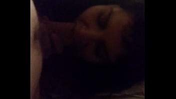 Watch her take a monster