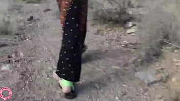 Desirable blonde samantha rone poses & spreads her ass outsides