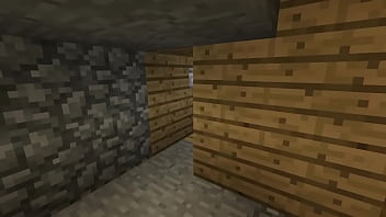 Showing my huge and sticky piston to wet my mc gf