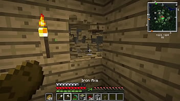 Showing my huge and sticky piston to wet my mc gf