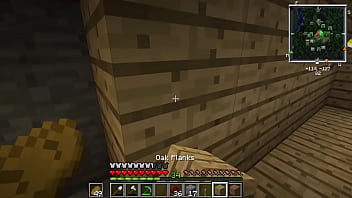 Showing my huge and sticky piston to wet my mc gf