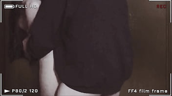 Wtf girl in skirt and fishnet stockings fucking and gets a creampie in the elevator