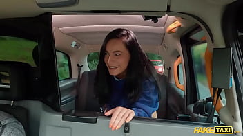 Girl on probation got in my taxi fake taxi