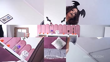 Oscar batty’s dap halloween 2024 party 3 brazilian succubus beauties double anal fucked dap dp anal monster cocks