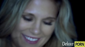 Muscle guy and sexy blonde girl pussy licking pussy fucking