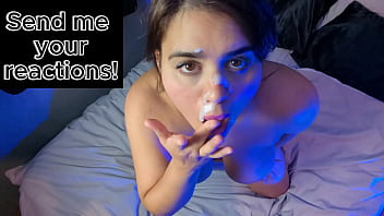 Begging for your cum all over my pretty face