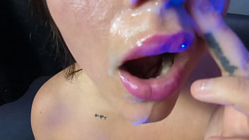 Begging for your cum all over my pretty face