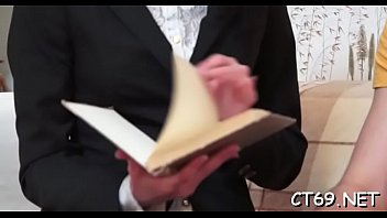 Hot slut gets naked and starts enjoying the merciless sex