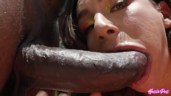 April olsen’s juicy booty gets creamed after anal marathon