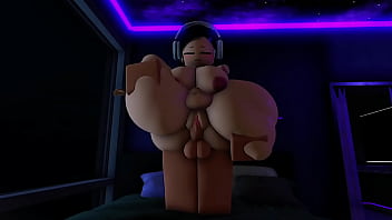 Roblox bbw gets banged by her roommate