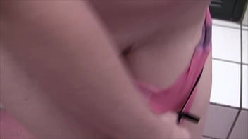 Kaci blonde perky tits does several selfie striptease clips