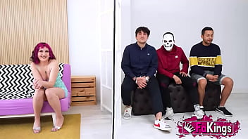 Redhead mei and her sexy blind she'll have to pick one guy to fuck