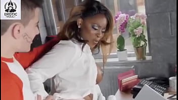 Hotty notty momma with black mom jasmine webb