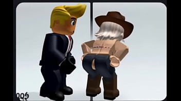 El mejor presidente se folla a la mejor perra con un masaje en el culo