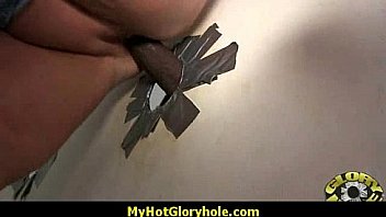 Gloryhole cock licking and sucking interracial 15