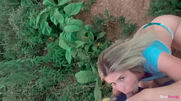 Chupei o pau do meu cunhado escondida no milharal aline novak