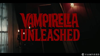 Octokuro cosplays vampirella horny lesbian vampire with huge tits mesmerizes sata jones into hardcore sex