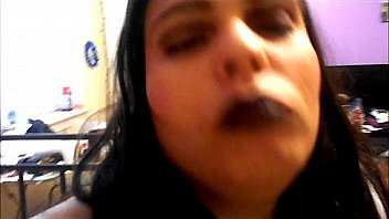 Ginger paris sucking and gagging on moreno dick