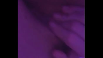 Sexy girl feeling her tits