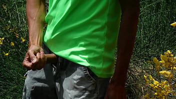 Stroking My Cock In Green thumbnail