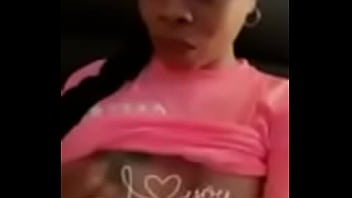 Woman watching porn gets horny