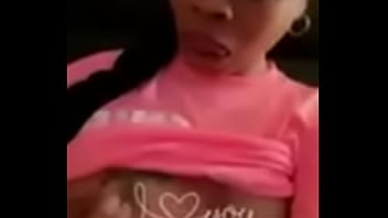 Woman watching porn gets horny