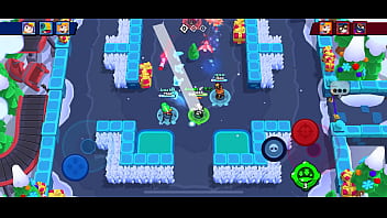 Playing brawl stard xxx