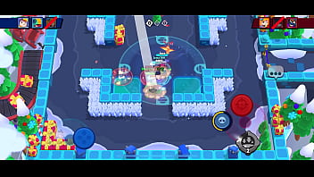 Playing brawl stard xxx