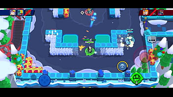 Playing brawl stard xxx