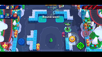 Playing brawl stard xxx