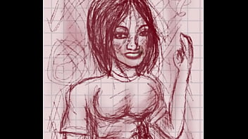 Desenhar uma mulher asiática exuberante