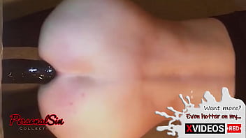 Trans Girl Anal Training With Huge Toy Doggystyle thumbnail