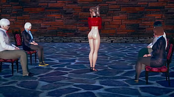 Bare bottom exposure of a girl to older audiences Bare bottom exposure of a girl to older audiences