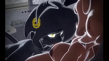 Noire sucking fredin's futa cock Noire sucking fredin's futa cock