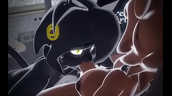 Noire sucking fredin's futa cock Noire sucking fredin's futa cock