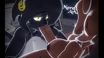 Noire sucking fredin's futa cock Noire sucking fredin's futa cock