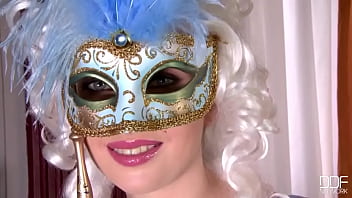 Lovely behind her mask Lovely behind her mask