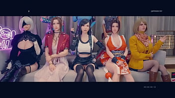 Sexy android enjoys cock nier automata