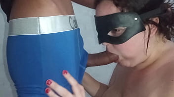 Eu amei foder com meu amante gostoso e o corno só ficou olhando de castigo