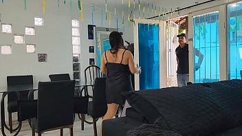 Paty paga o aluguel no cherecad enquando o corno esta na rua enchendo o cú de cachaça