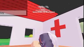 Bunny girl and hippo having sex