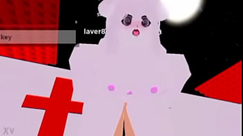 Bunny girl and hippo having sex