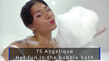 Ts Angelique Bubble Bath With Final Cum Very Exclusive Video Free Version thumbnail
