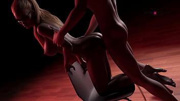 Dreams of desire alex fucking aby's ass in doggy position then she raids his dick