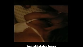 Lena swallows my cock