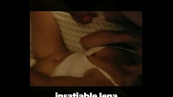 Lena swallows my cock