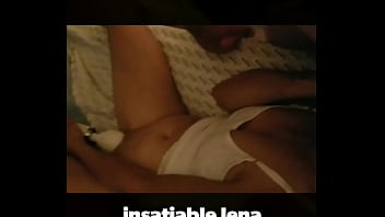 Lena swallows my cock