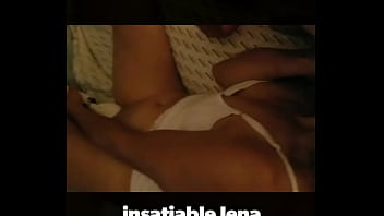 Lena swallows my cock