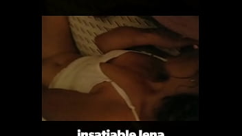 Lena swallows my cock